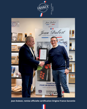 Jean_Dubost_remise_officielle_certification_Origine_France_Garantie