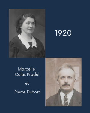 Marcelle_Colas_Pradel_et_Pierre_Dubost_fondateurs_en_1920