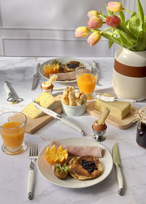 Jean Dubost Laguiole brunch fabriqu&eacute; en France